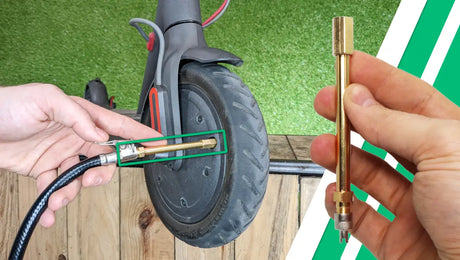 how to inflate xiaomi tyre