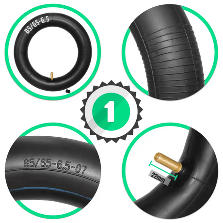 Inner tube 10 inch straight valve