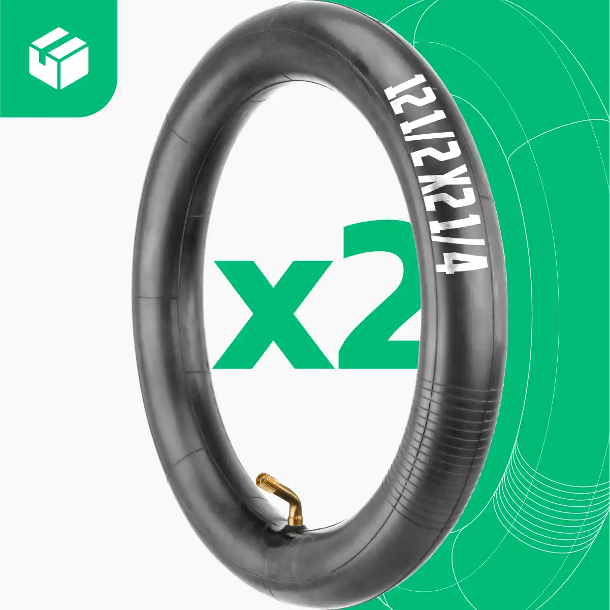 12x2 1/4 inner tube valve 70/90