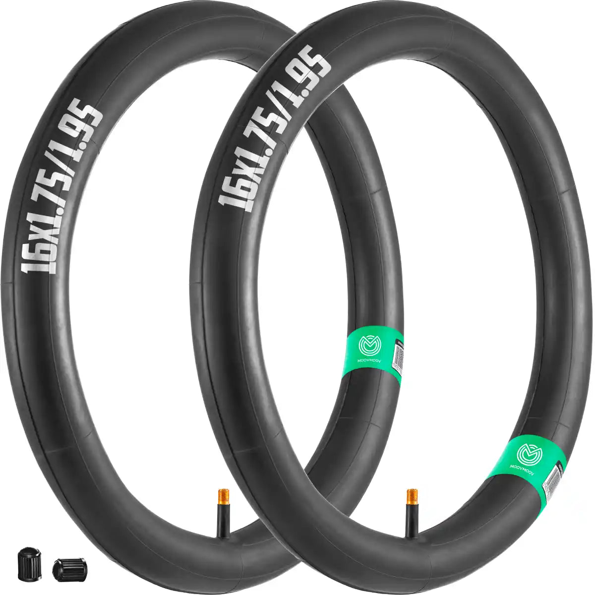 Inner tube 16 x 1.75 1.95 straight valve