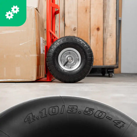 Inner tube 4.10/3.50-4 garden cart straight valve