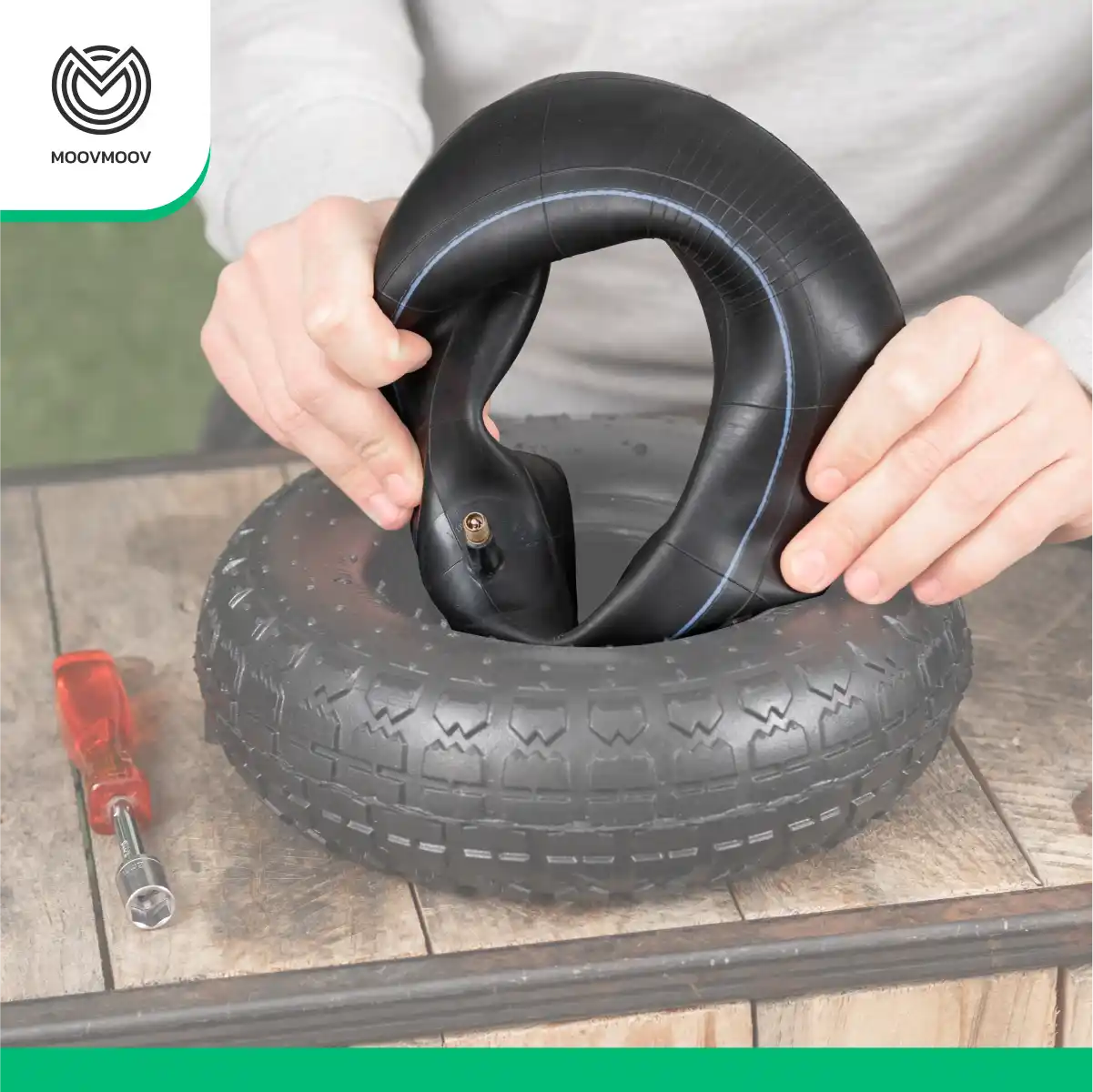 Inner tube 4.10/3.50-4 moovmoov