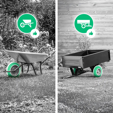 Inner tube 4.80/4.00-8 garden trailer bent valve