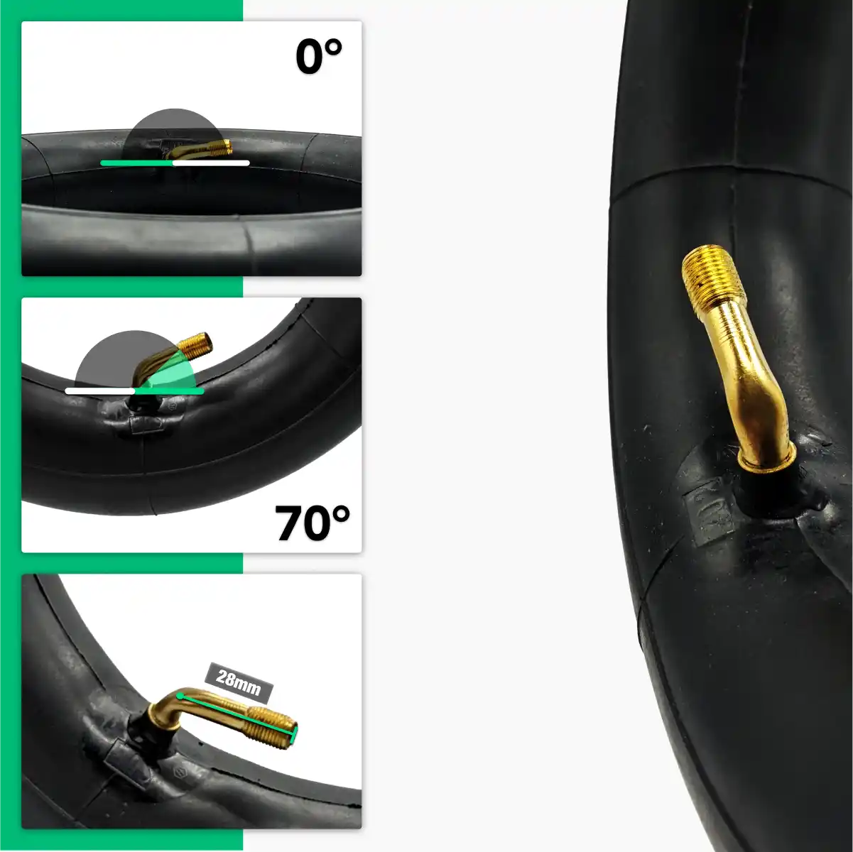 Inner tube 85 65 6 5 bent valve