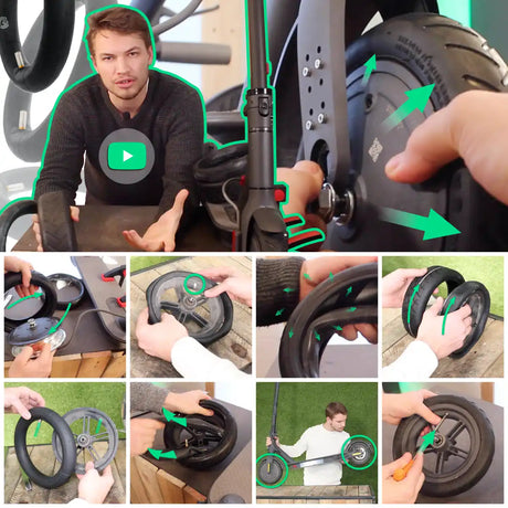 Butyl inner tube 8 1/2x2l