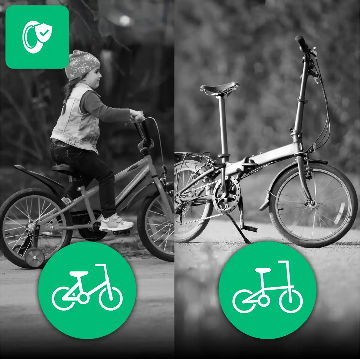 Inner tube for children's bike tyre 20x2.50 > 3.00 Schrader valve 40mm