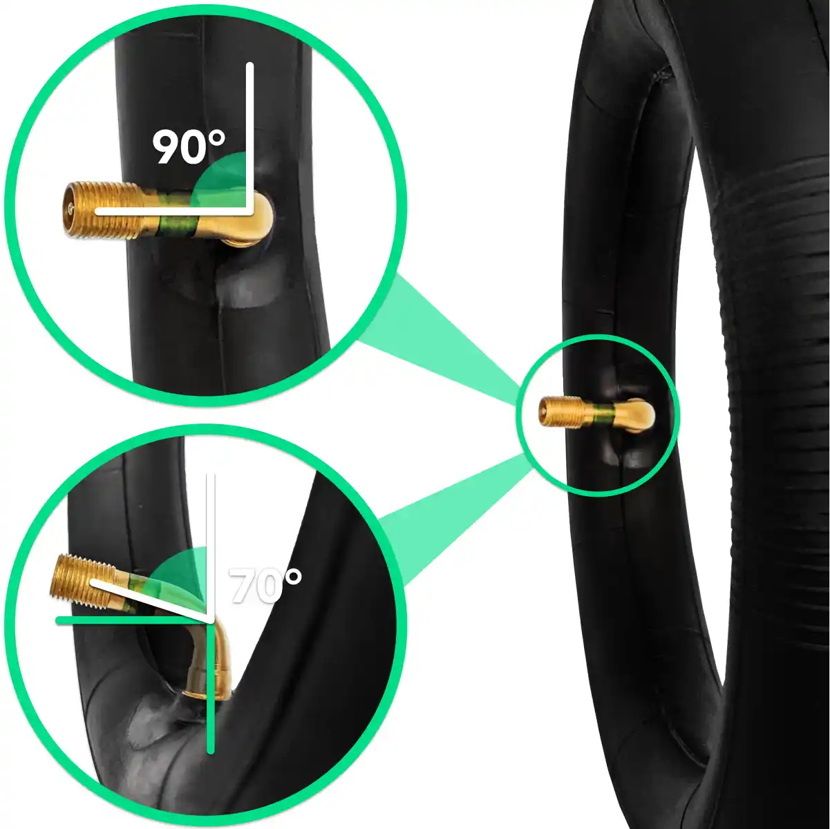 Inner tube for 8-inch electric scooter