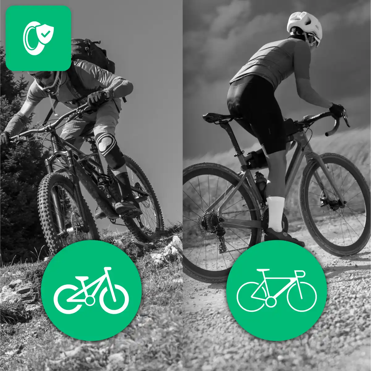 Inner tube for MTB 29x1.75 > 1.95 presta valve 40mm