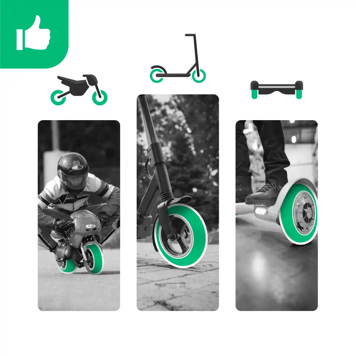 Inner tube scooter 10 inches bent valve