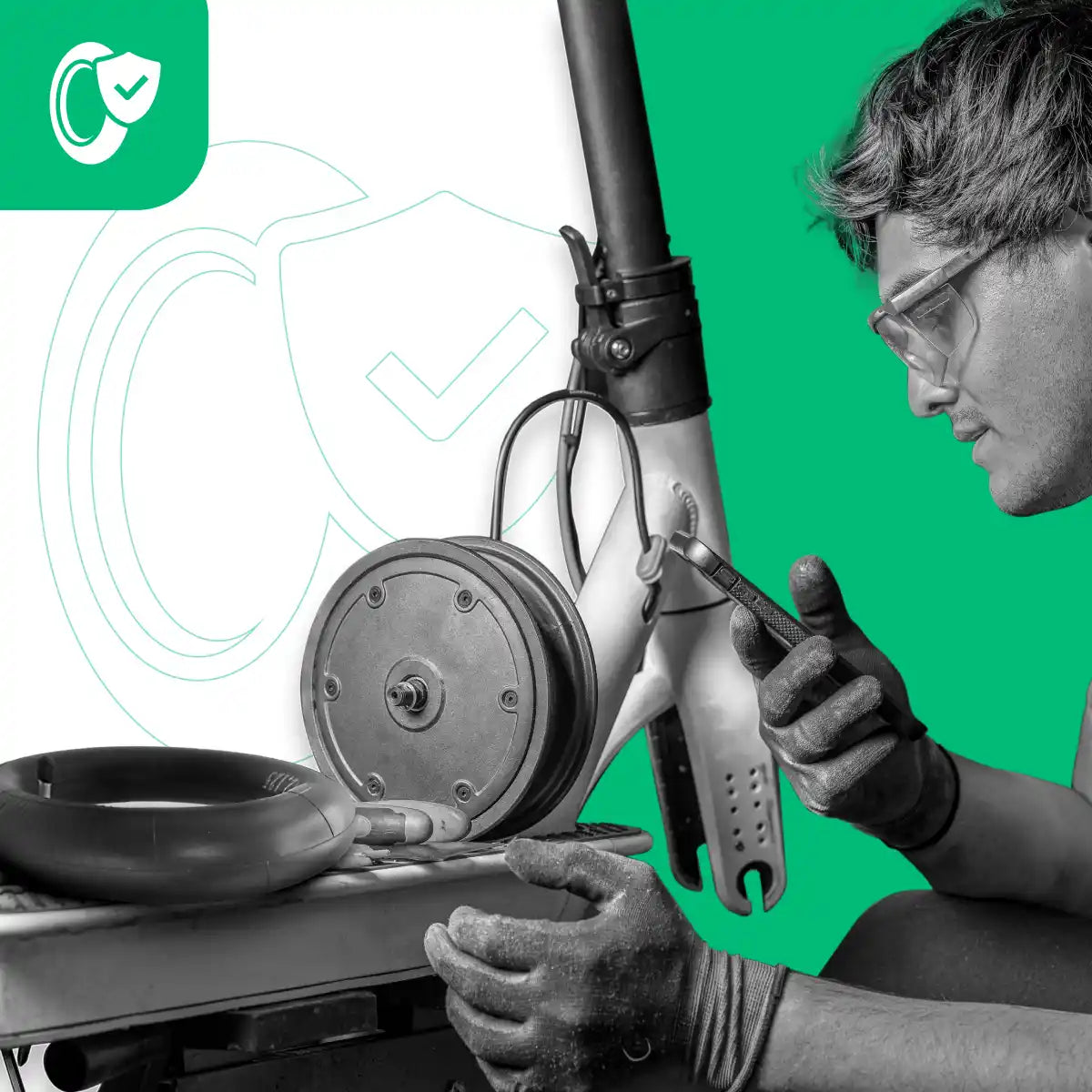 Inner tubes 10x2.125 bent valve