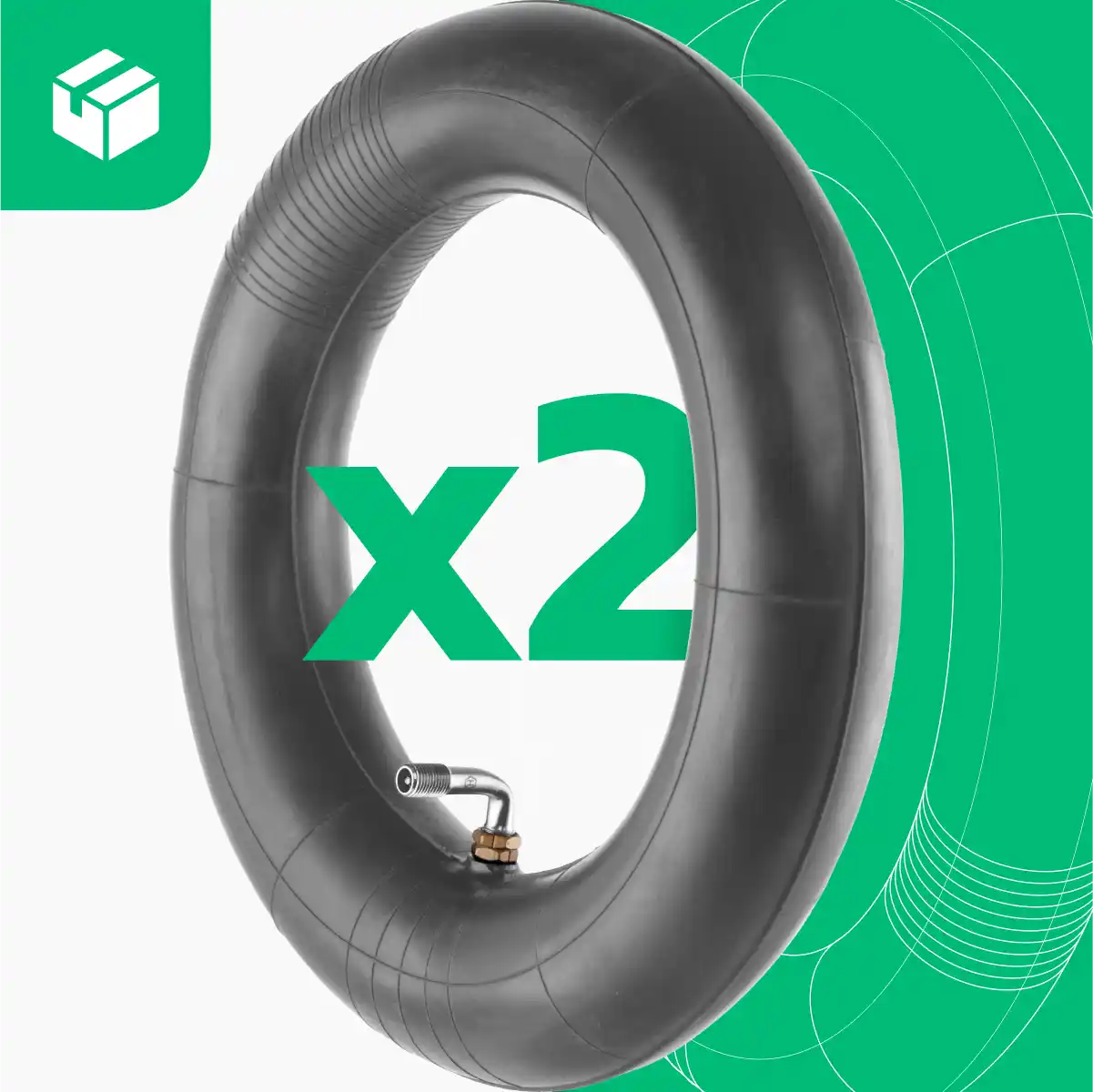 Inner tubes 10x2 valve 90