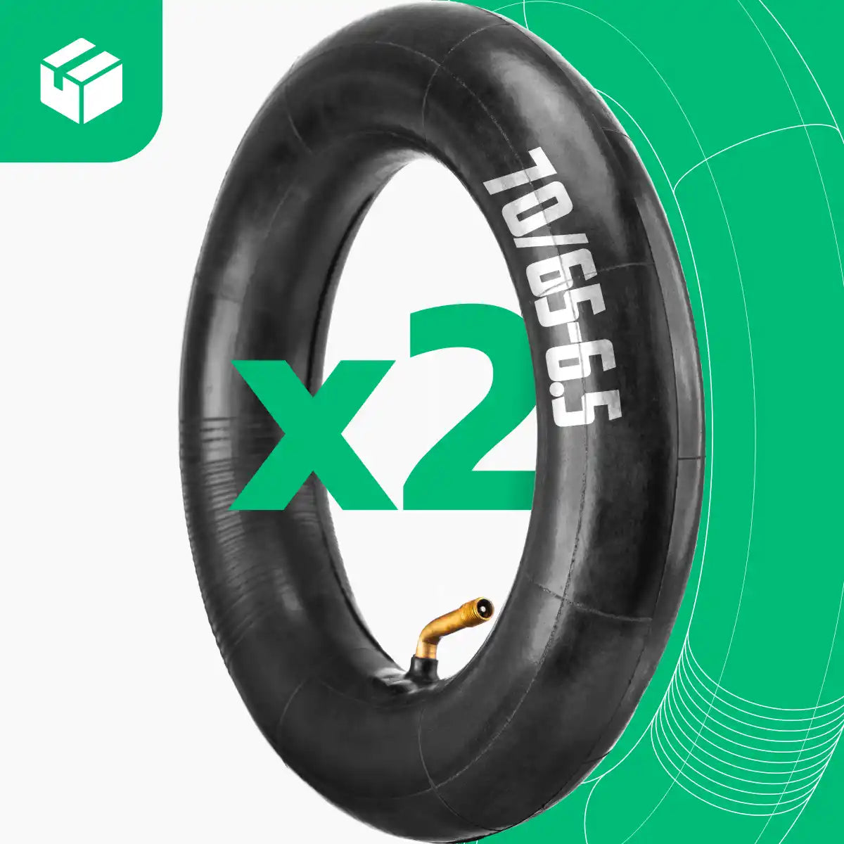 Inner tubes 70/65-6.5 butyl rubber