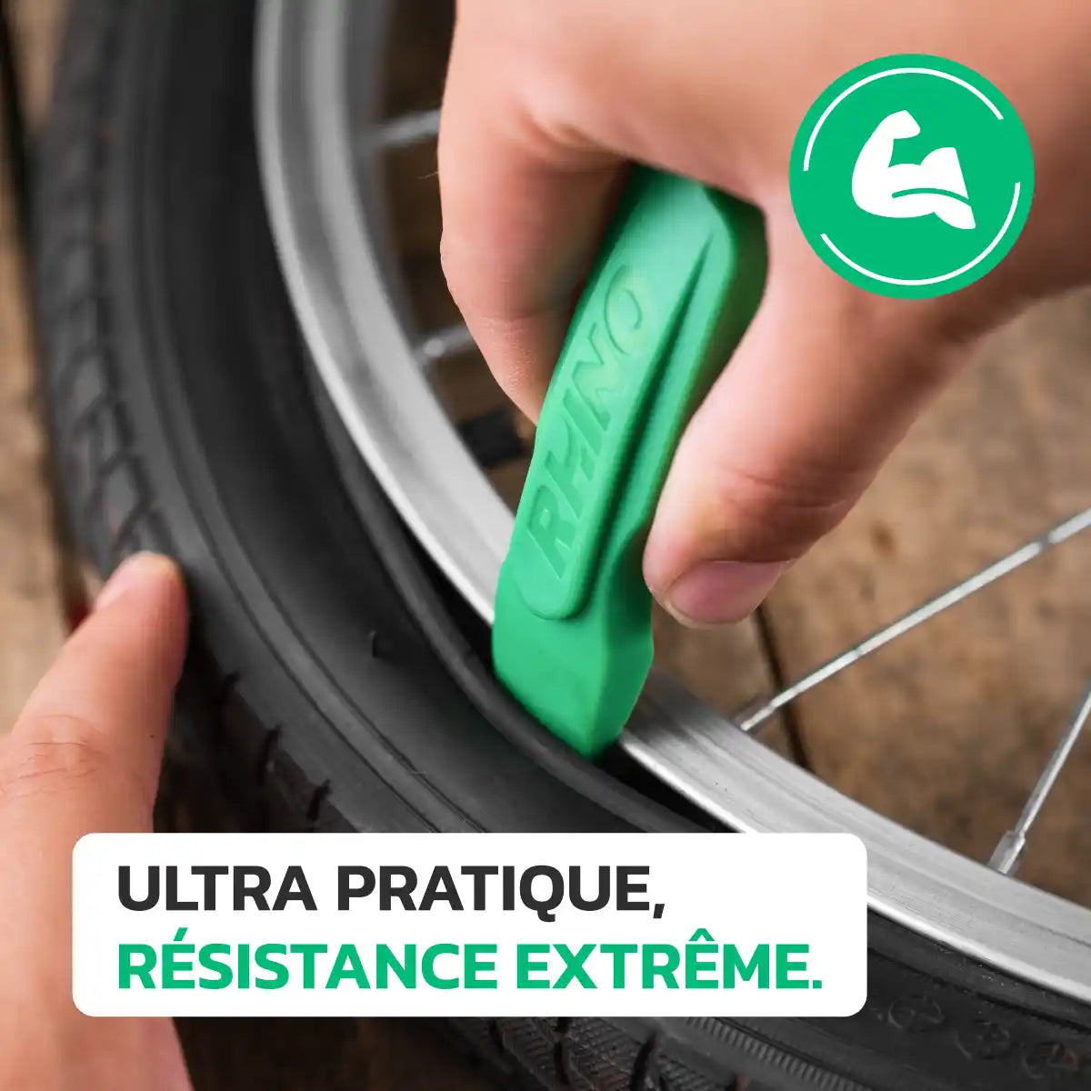 Solid MTB tyre lever