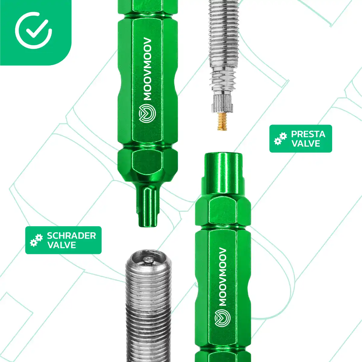 Remove inner tube valve