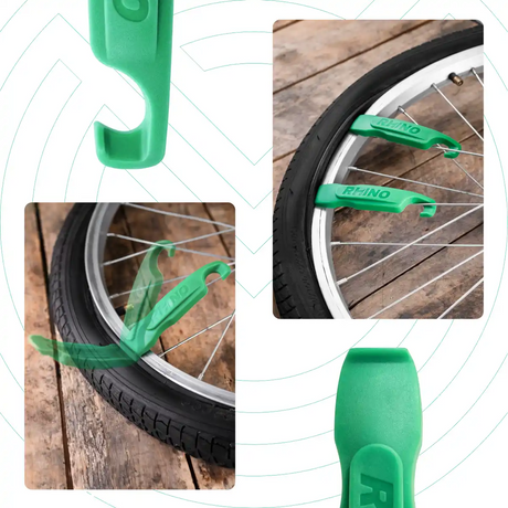 Bicycle road tyre removal tool