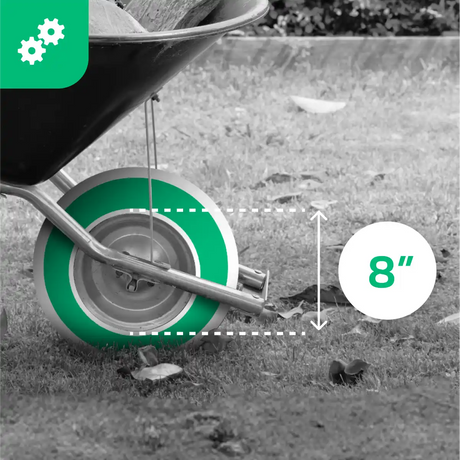 Inflatable tyre 4.80/4.00-8