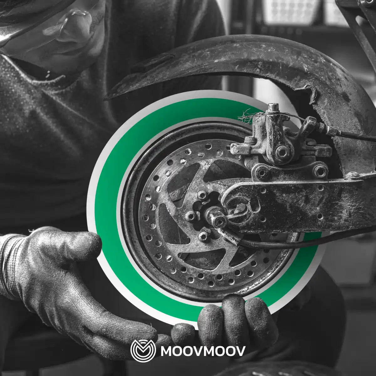 Solid tyre scooter 8 1/2x2 mpk85