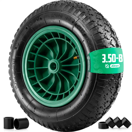 Wheel 3.50-8 rim pvc bore 20mm