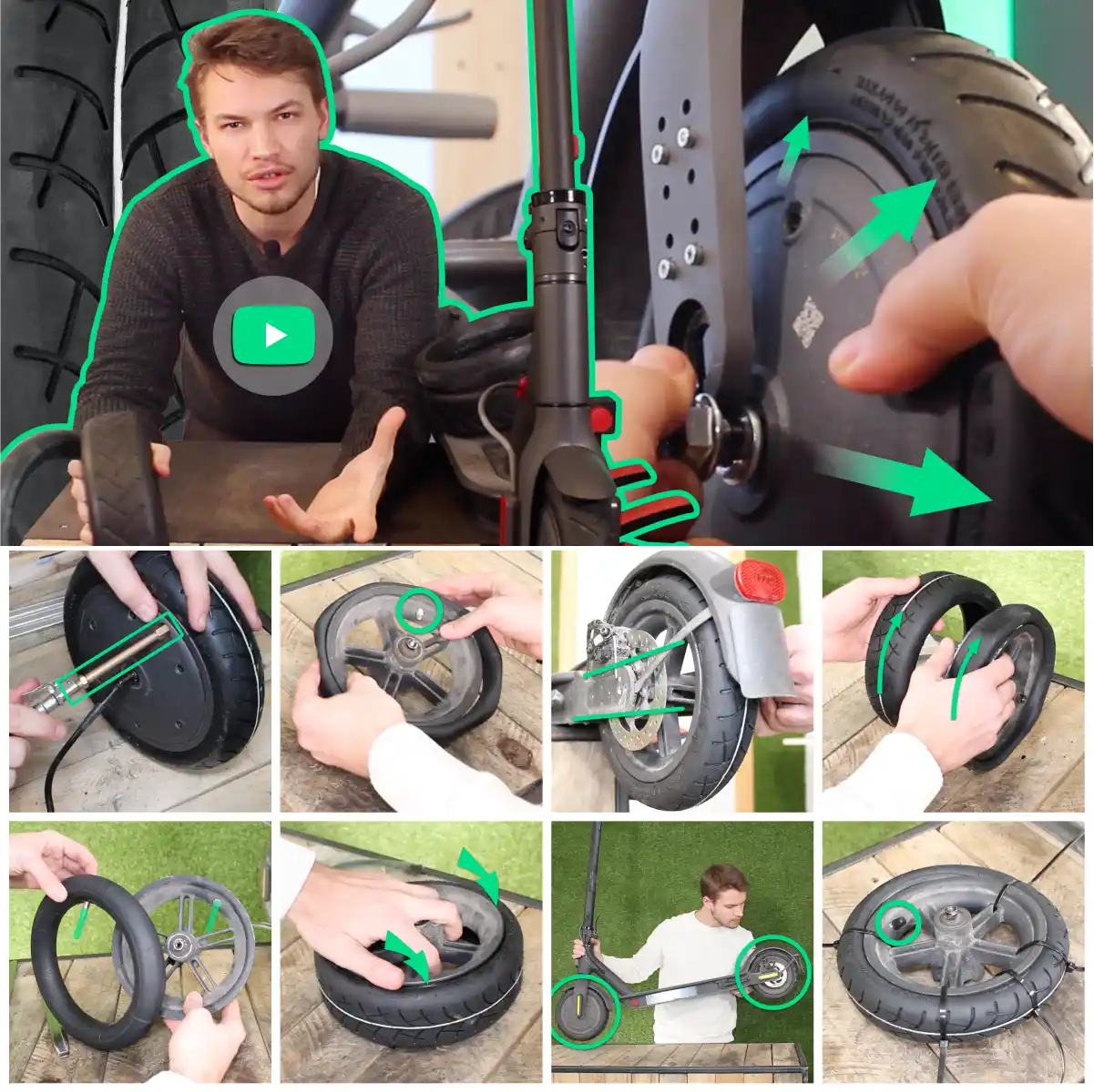 Wheel and inner tube kit v3