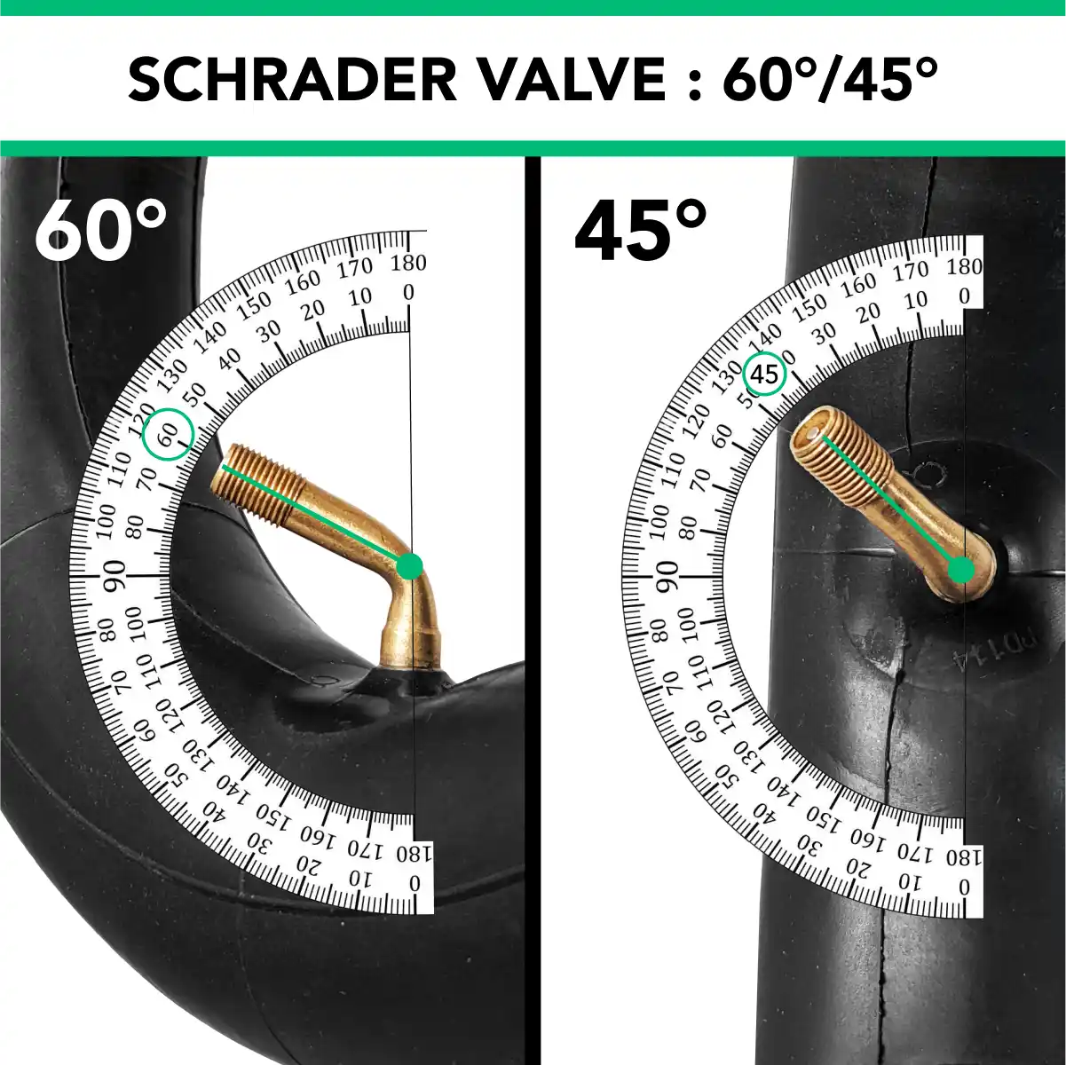 Scooter wheel 10 inch bent valve 255 80 10 3