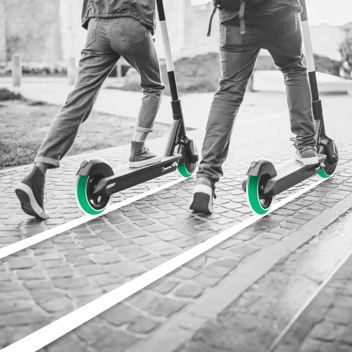 Electric scooter inflatable tyre 10x2.5