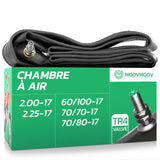 Chambre à air 2.00/2.25-17 valve droite (TR4)