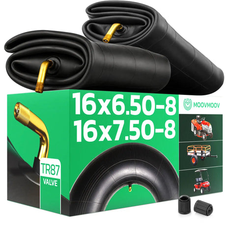 Chambre à air 16x6.50-8 MoovMoov - valve coudée