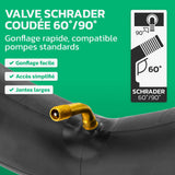Valve Schrader de Chambre à air 12,5 pouces MoovMoov