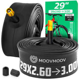 Chambre à air 29 pouces MoovMoov pour pneus de 29x2.60 à 29x3.00, valve Schrader 40 mm