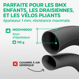 Chambre à air 14 pouces en caoutchouc butyle renforcé MoovMoov