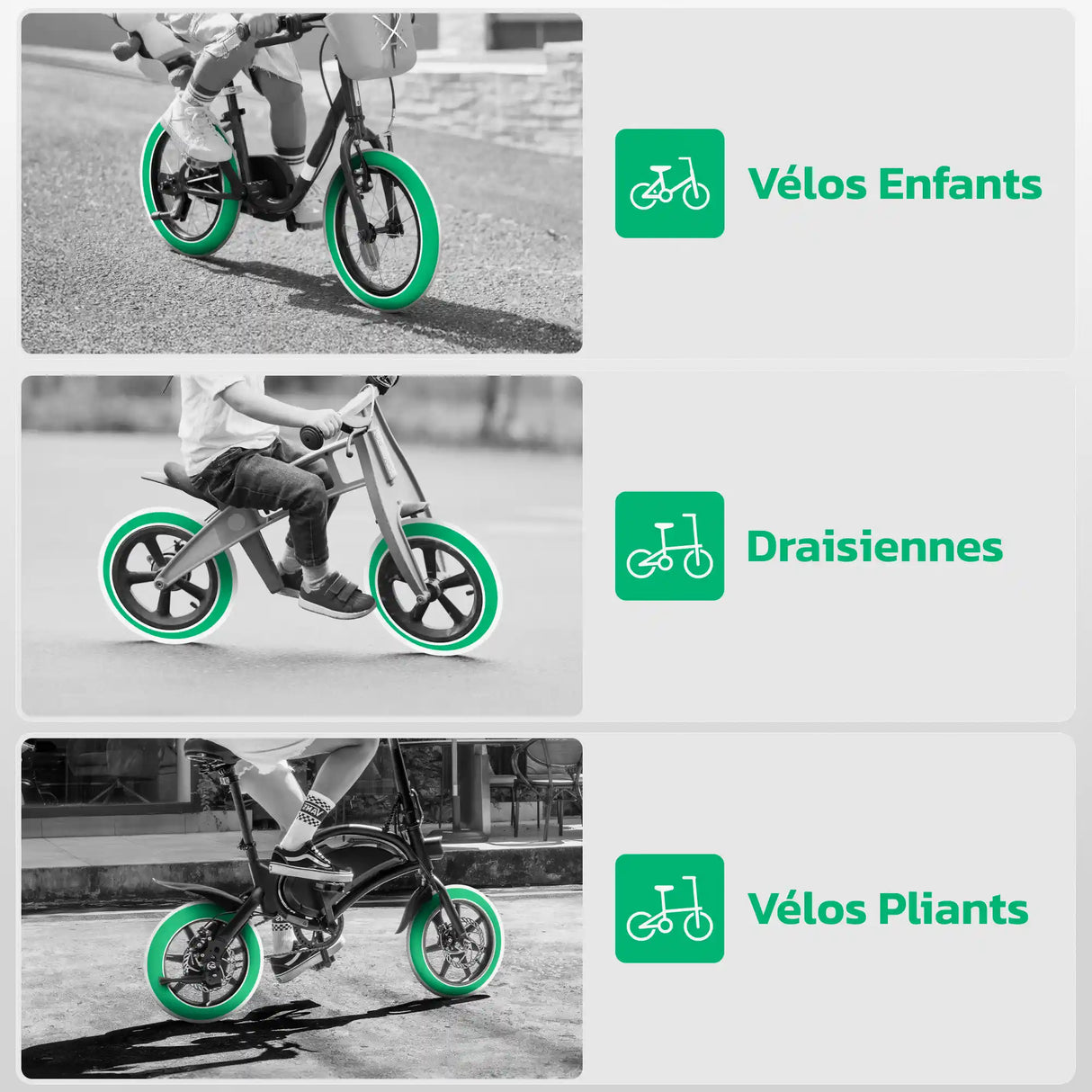 Chambre à air 12 pouces MoovMoov compatible vélo enfant, draisienne et vélo pliant