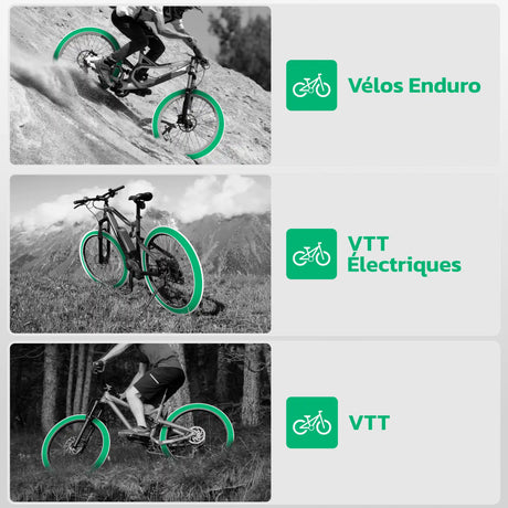 Chambre à air 27,5 pouces MoovMoov compatible VTT, enduro et vélo électrique