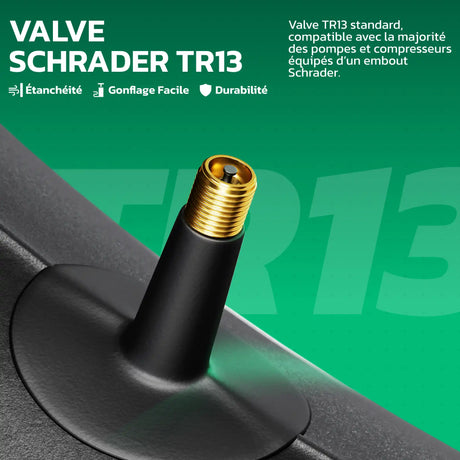 Valve Schrader de Chambre à air 16x6.50-8 MoovMoov