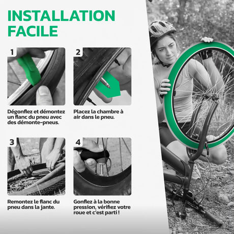 Guide d'installation de la chambre à air 26 pouces MoovMoov