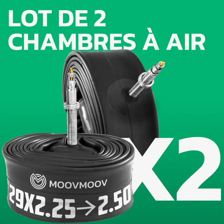 Lot de 2 chambres à air 29 pouces MoovMoov
