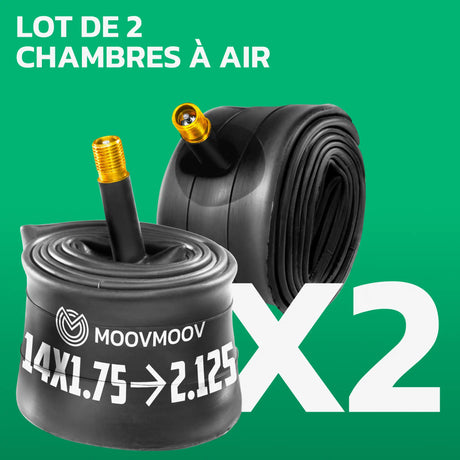 Lot de 2 chambres à air 14x1.75/1.95 MoovMoov