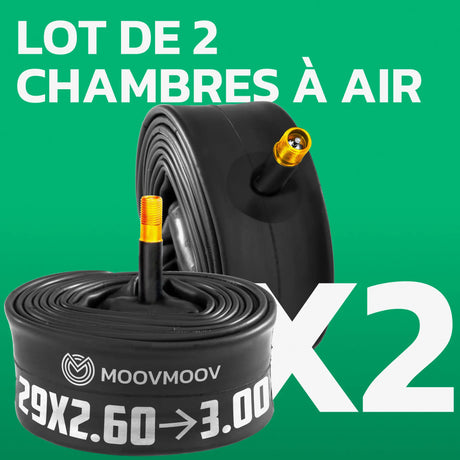 Lot de 2 chambres à air 29 pouces MoovMoov