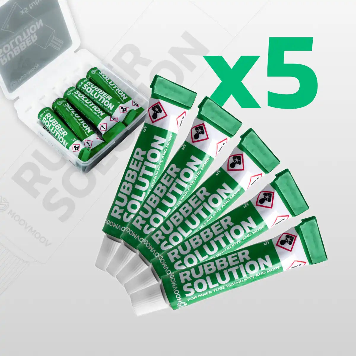 Pack 5 tubes de colles