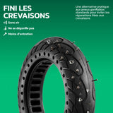 Pneu plein 10 x 2.125 anti-crevaison pour trottinette MoovMoov