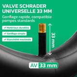 Valve Schrader de Chambre à air 16x1.75/1.95 MoovMoov