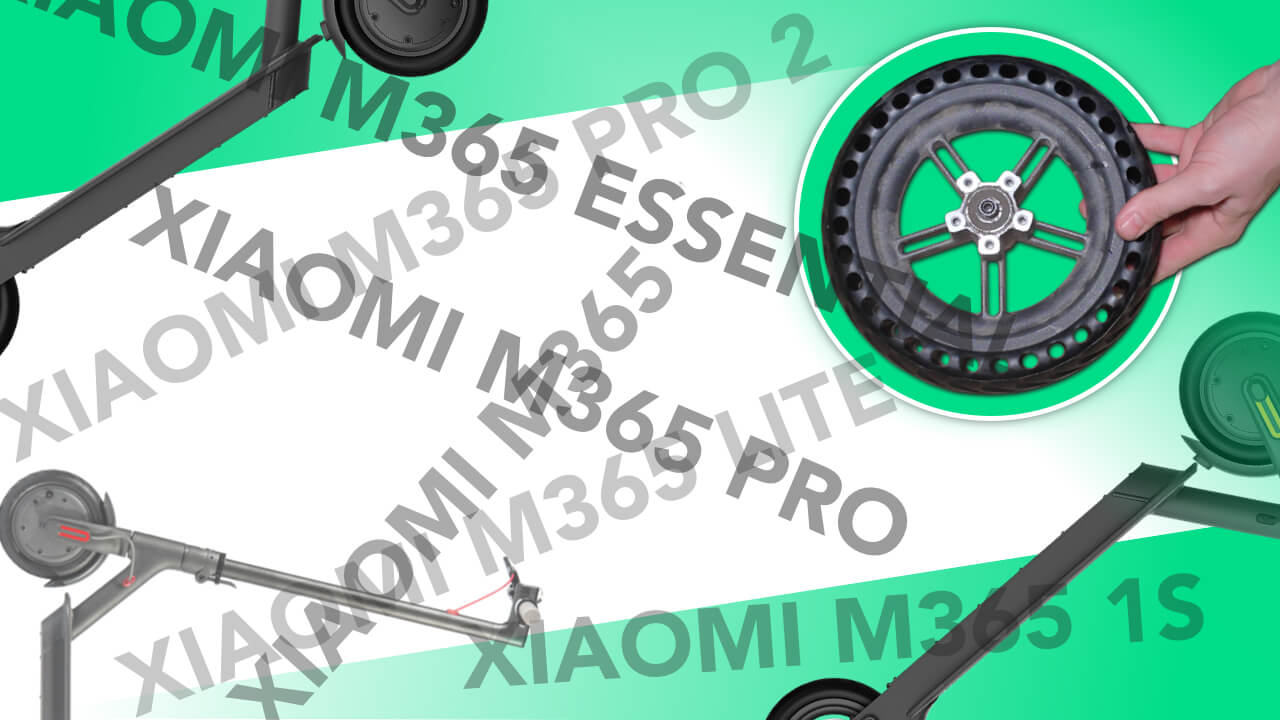 monter pneu plein xiaomi m365 Pro