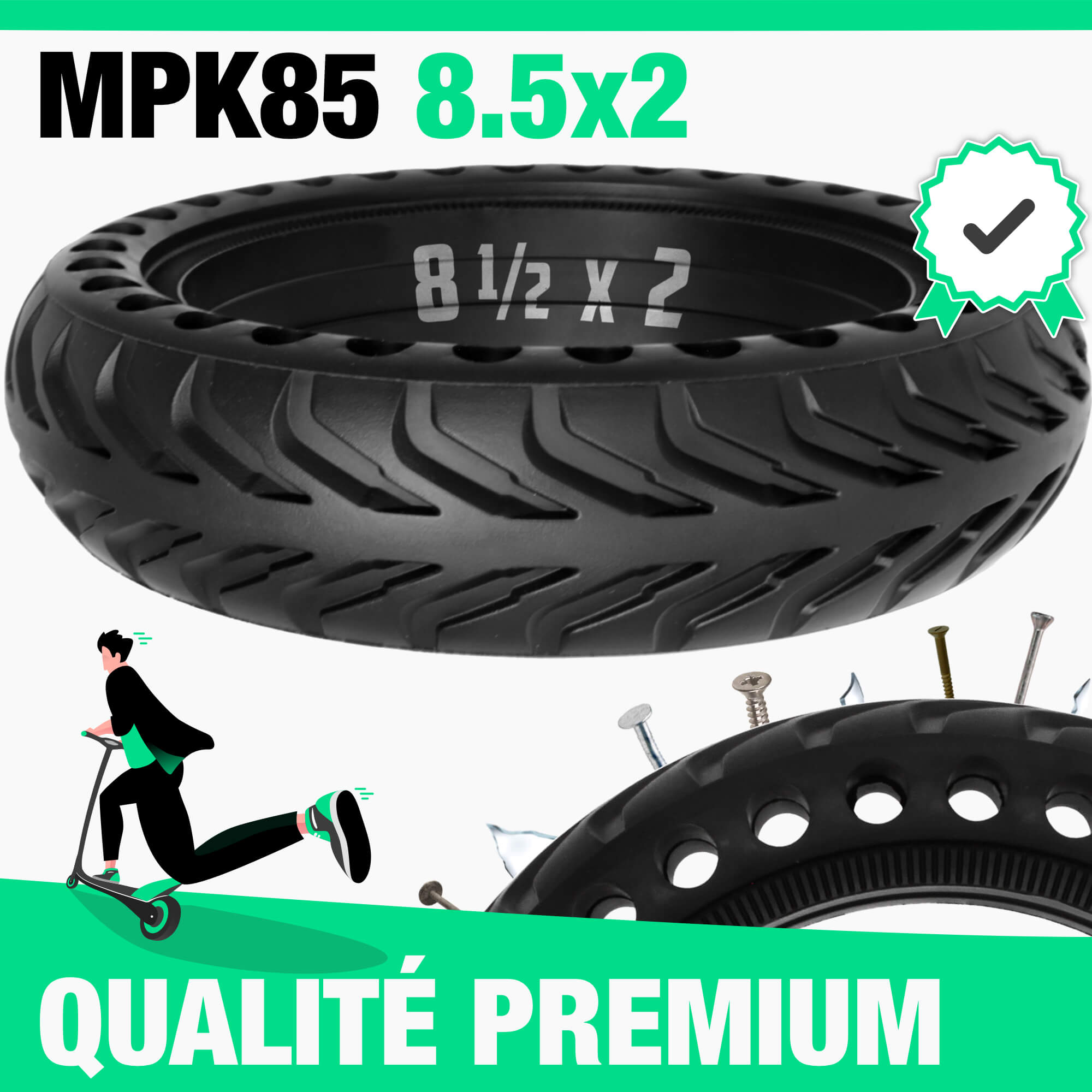 Solid tire MPK85