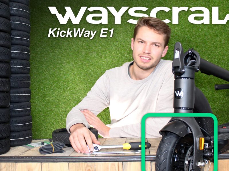 Reparer Roue Avant Wayscral Kickway E1