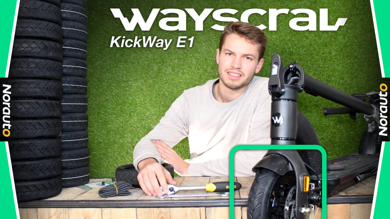 Wayscral KickWay E1 - Roue avant
